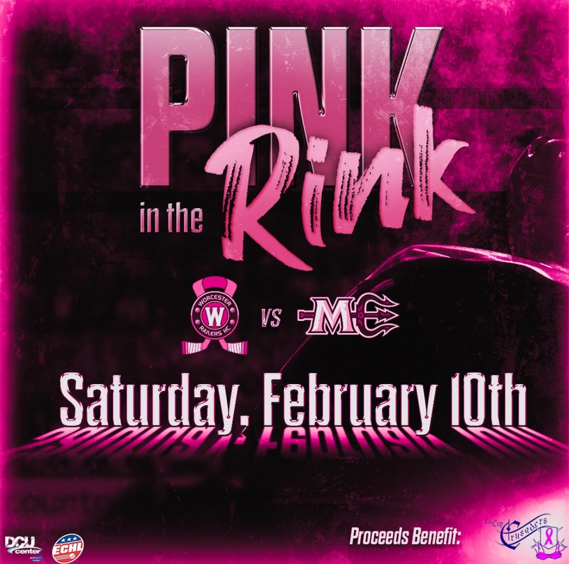 Pink in the Rink graphic