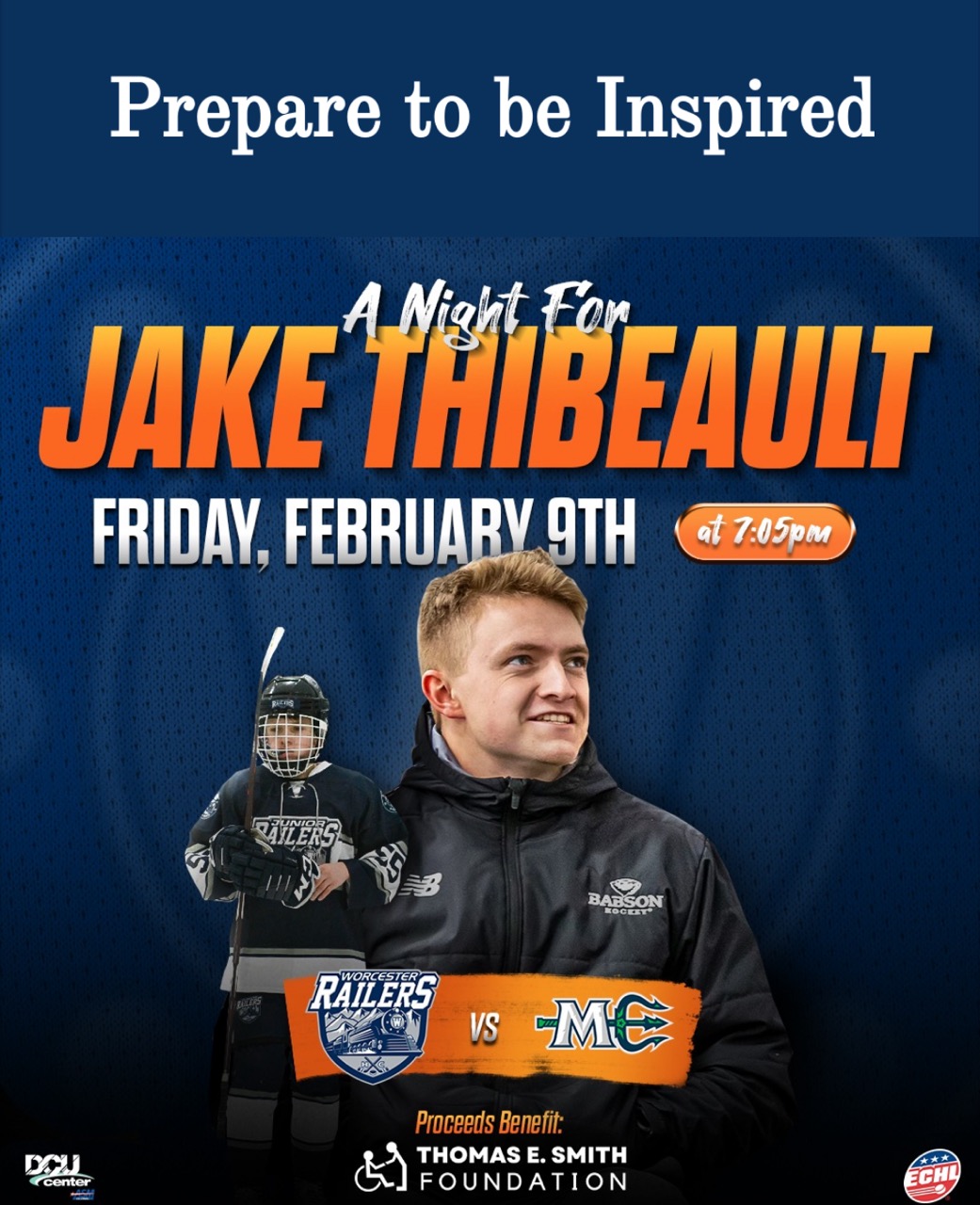 Poster image for Tribute to Jake Thibeault Night